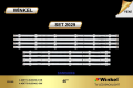 TV LED BAR 2029 TAKIM 8 Lİ-UN46EH5000/UE46H6203/UE46H5373/UE46H5304/UE46H6273/UE46H623