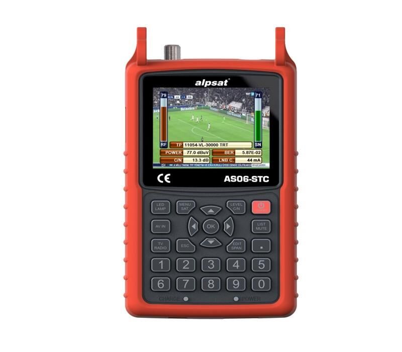 ALPSAT AS06 STC&AHD UYDU BULUCU + KAMERA AYAR CİHAZI