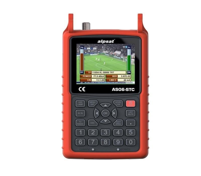 ALPSAT AS06 STC&AHD UYDU BULUCU + KAMERA AYAR CİHAZI