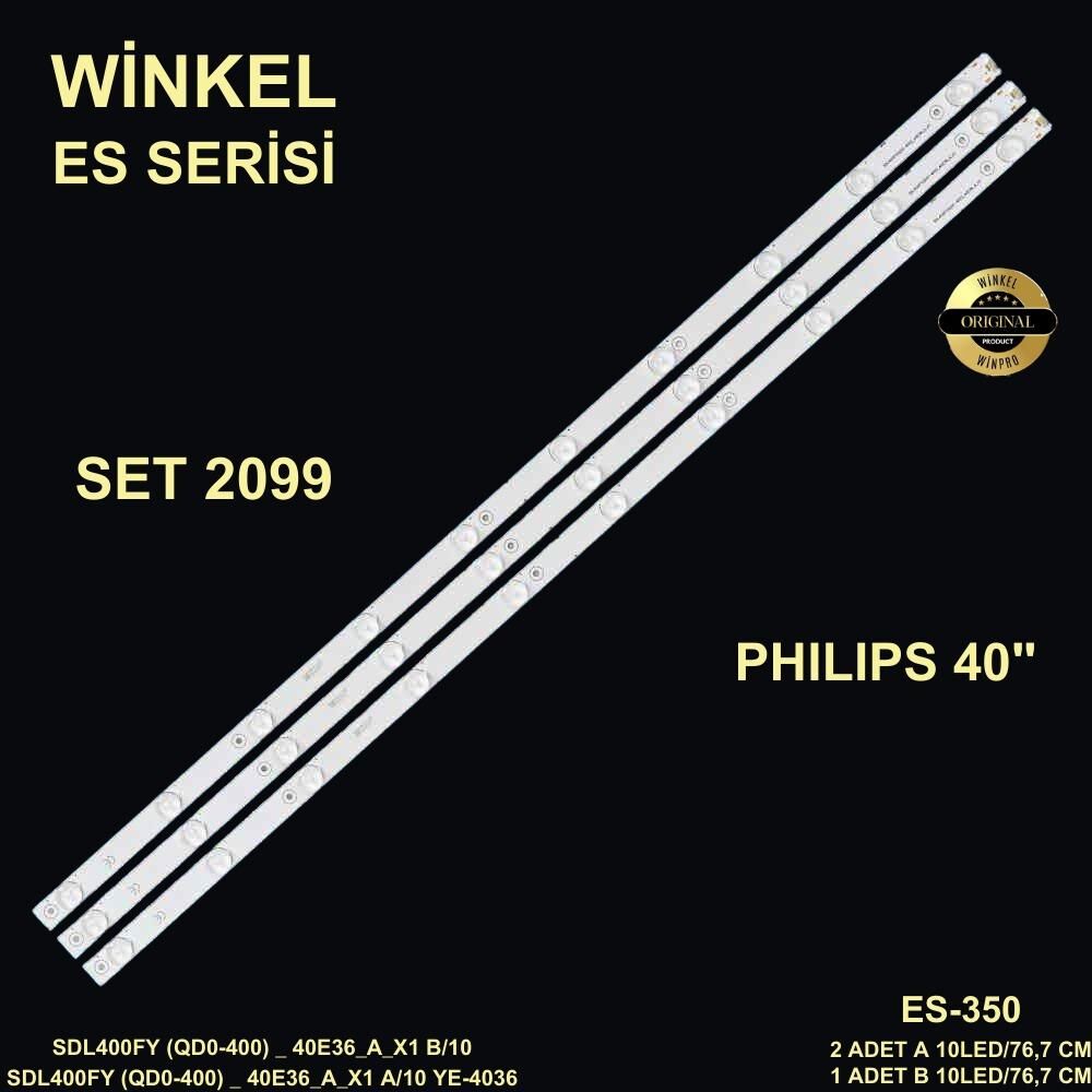 TV LED BAR 2099 TAKIM 3 LÜ-Next YE-4036, Led Bar, SDL400FY(QD0-400-SDL400FY
