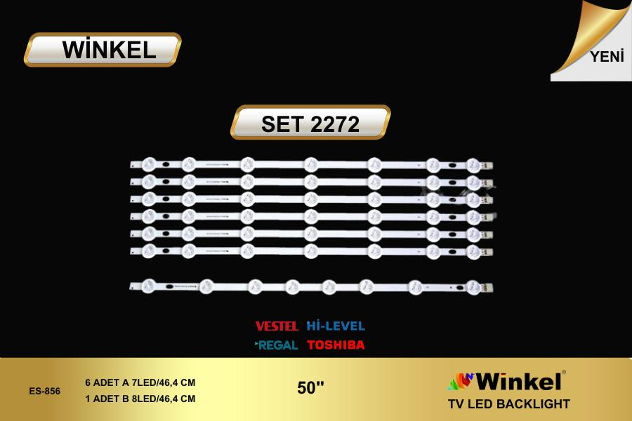 TV LED BAR 2272 TAKIM 7 Lİ-50NX600- 50L300D-VES500UNDL--50DL273-WİNKEL