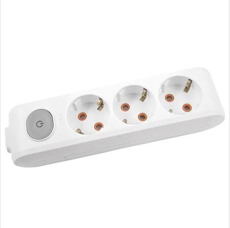 VİKO 3 LÜ ANAHTARLI KABLOSUZ KLEMENSLİ PRİZ BEYAZ-90117300