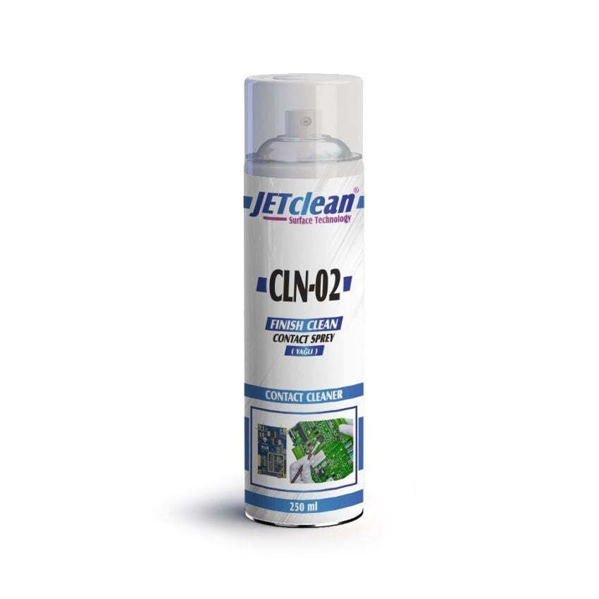 JETCLEAN CLN-02 KONTAK SPREY YAĞLI MAVİ 250ML