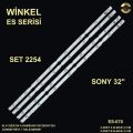 TV LED BAR 2254 TAKIM 4 LÜ-KLV-32EX330-2012SONY32B 3228N08-WİNKEL
