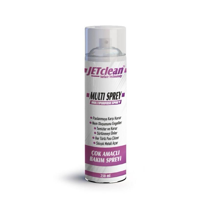 JETCLEAN WD-40 MULTI SPREY ÇOK AMAÇLI BAKIM SPREYİ 250ML