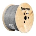 REÇBER CAT 6 KABLO 23 AWG HOLEGEN FREE-506075 GRİ