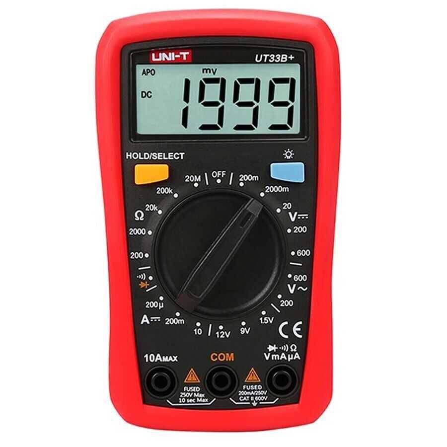 UNI-T UT33B+ DİJİTAL MULTİMETRE ÖLÇÜ ALETİ