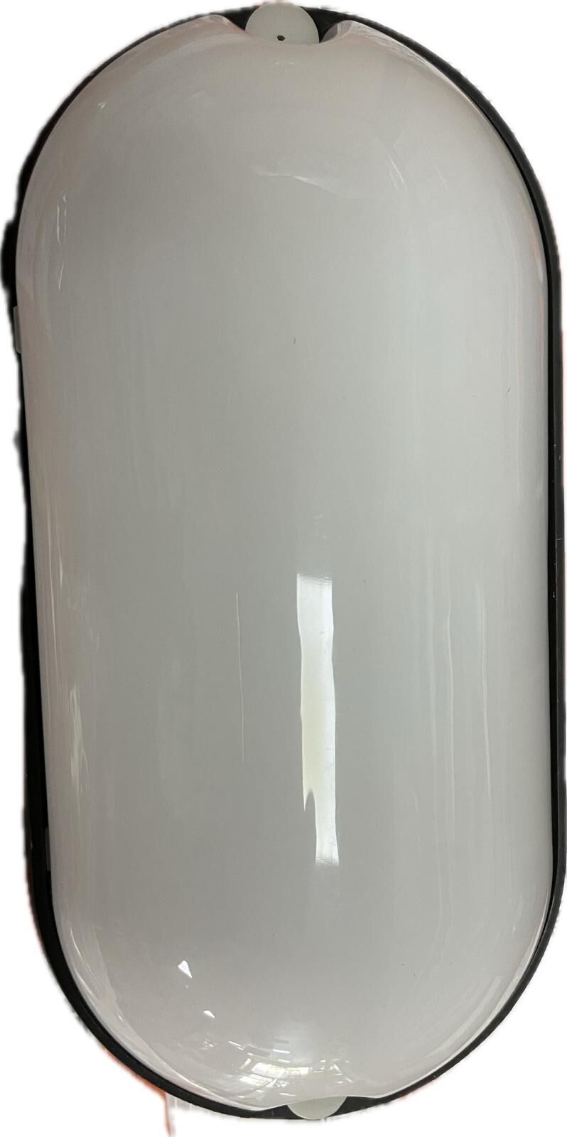 IŞILDAR TAVAN ARMATÜRÜ AREA 15W LEDLİ OVAL KÜÇÜK SİYAH 4398