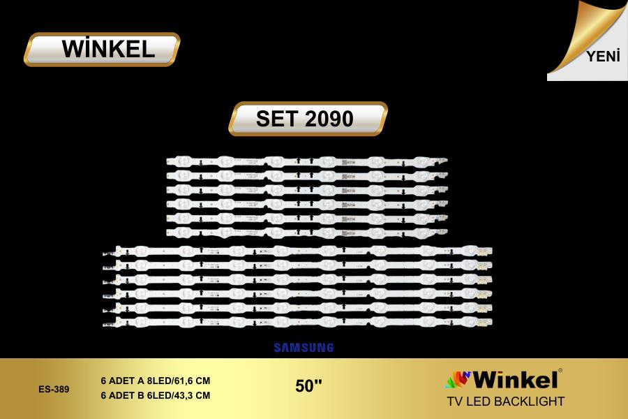 TV LED BAR 2090 TAKIM 12 Lİ-UE50HU6900-UE50HU6900-UE50HU6900S-UA50HU7000