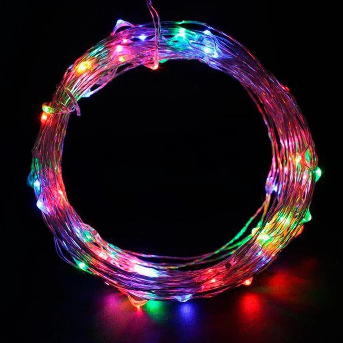 PANTHER PT-191 RGB PİLLİ LED IŞIK 10 METRE
