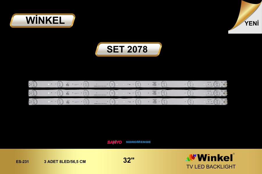 TV LED BAR 2078 TAKIM 3 LÜ-LE74S14HM-BMTC HK29D08-ZC14C-01 le74es14 LE74S14HM LE74N9HM