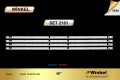 TV LED BAR 2161 TAKIM 4 LÜ-ZDCX40D10-ZC14F-02 2014-07-31 303CX400033,CX400M03-WİNKEL