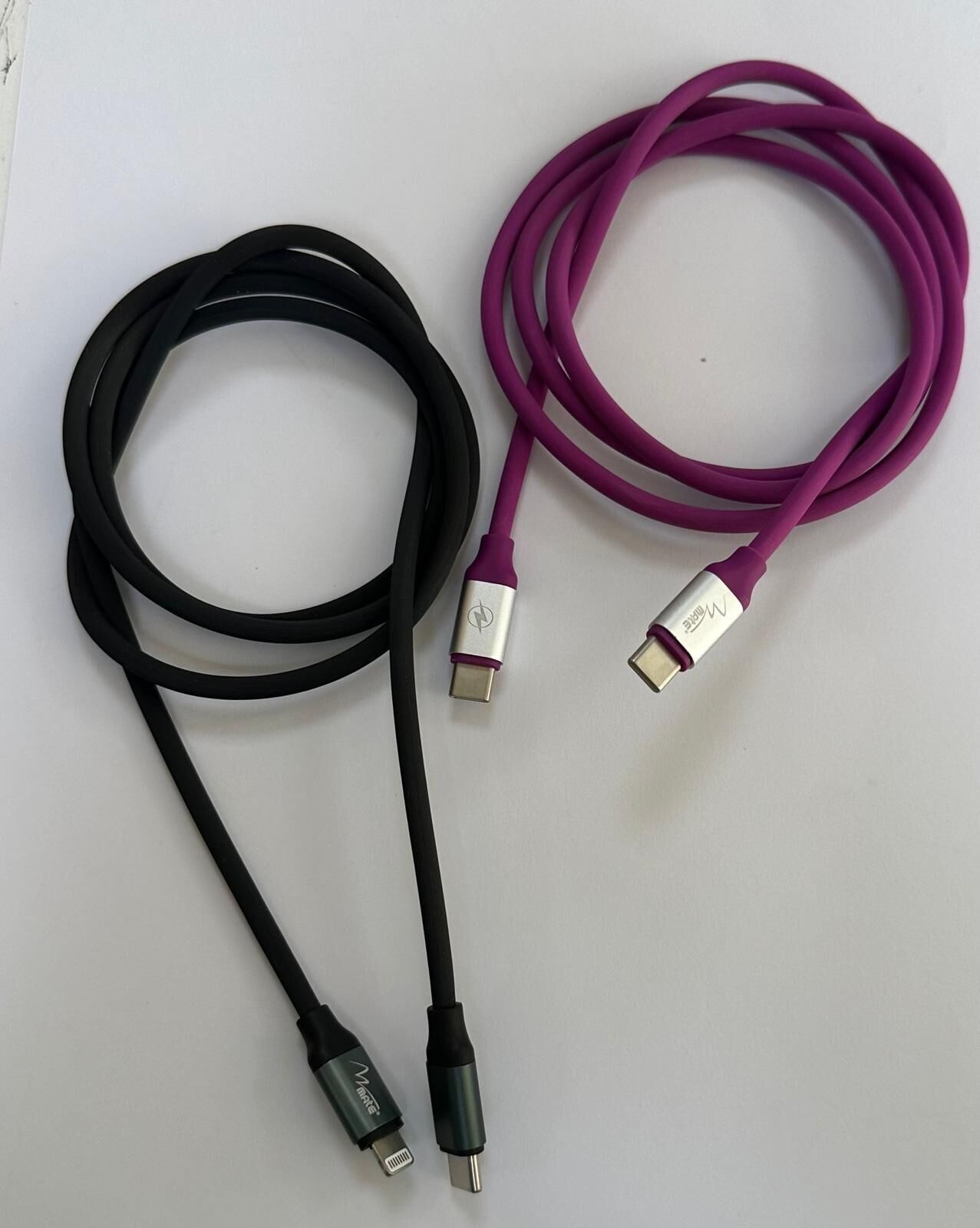 USB RENKLİ KABLO 1 MT METAL UÇ TYPE-C/-TYPE-C -- TYPE-C/İPHONE