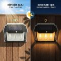 PANTHER PT-2933 SOLAR KARANLIK VE HAREKET SENSÖRLÜ LED DUVAR LAMBASI