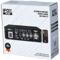 İFOX FX-80 WATT USB-SD-BT-220+12 VOLT SESLENDİRME ANFİSİ
