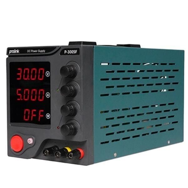 ADAPTÖR LABORATUVAR TİPİ AYARLI 0-30 VOLT 5 AMPER 150 WATT  PROLİNK-P-3005F