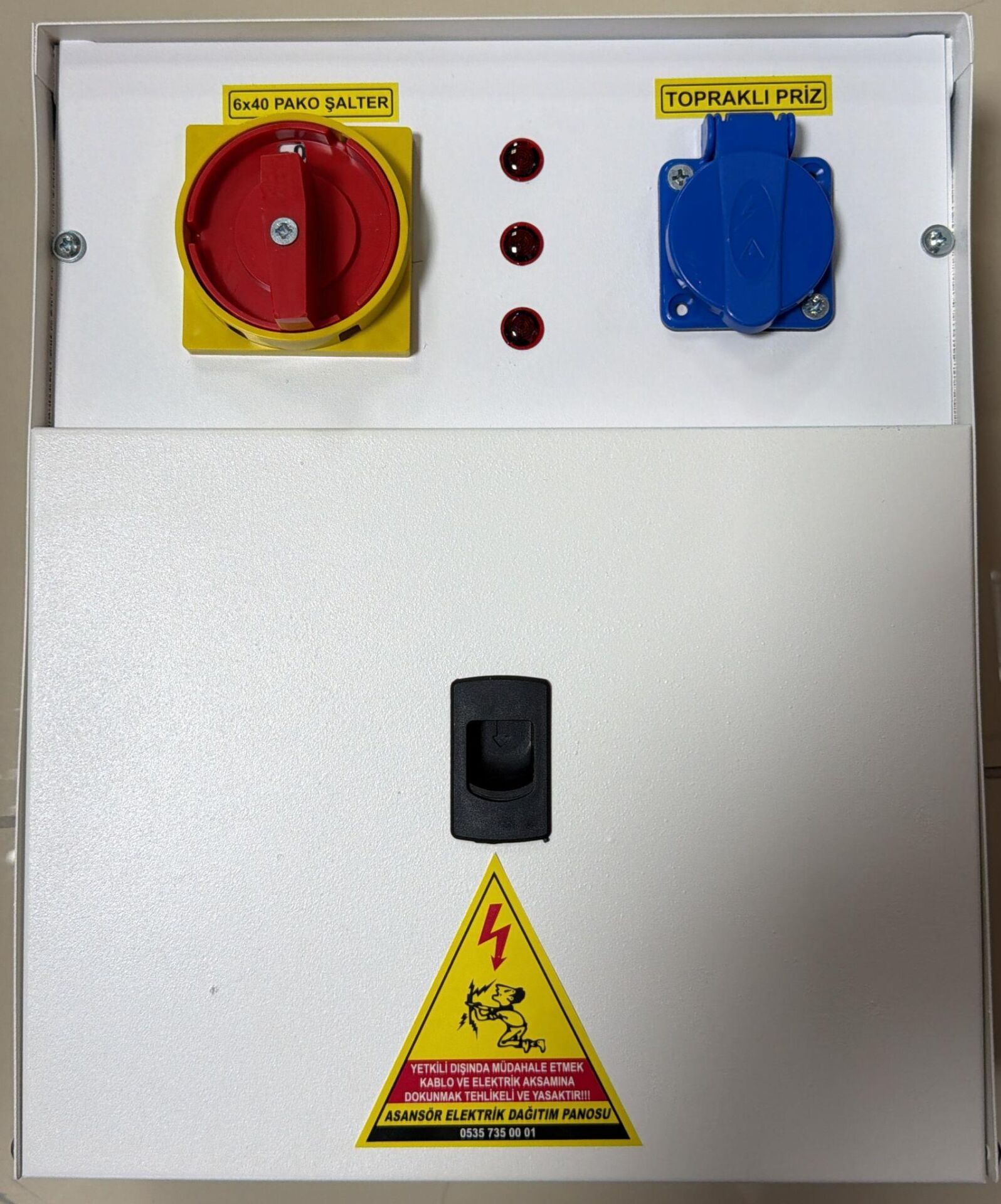 ASANSÖR PANOSU FULL DOLU