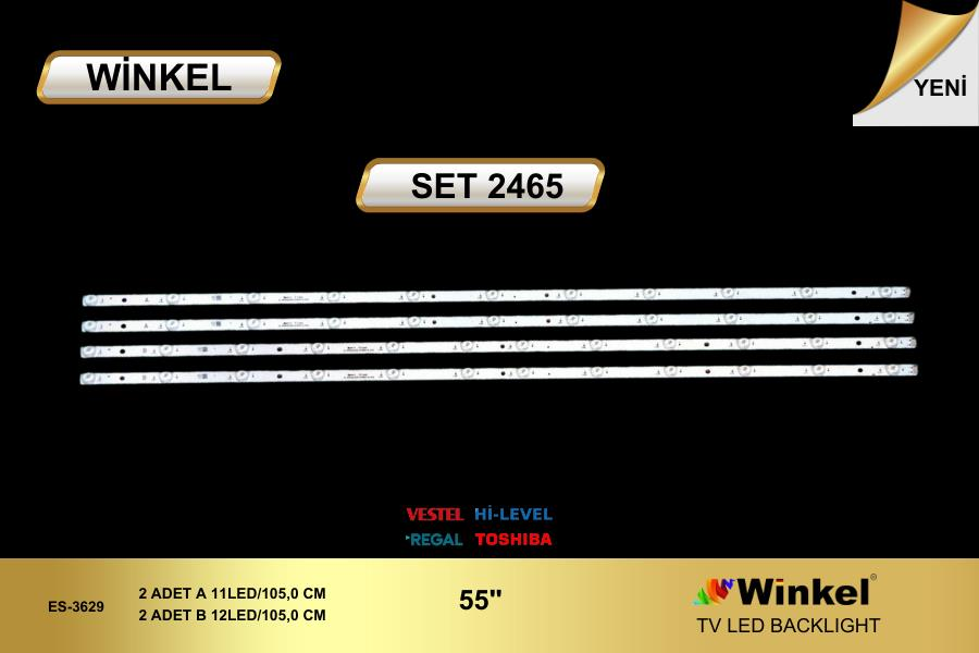 TV LED BAR 2465-TAKIM 4 LÜ- 55U9500 55'' 4K SMART TV, 4K SMART TV, TOSHIBA 55UL2063-WİNKEL