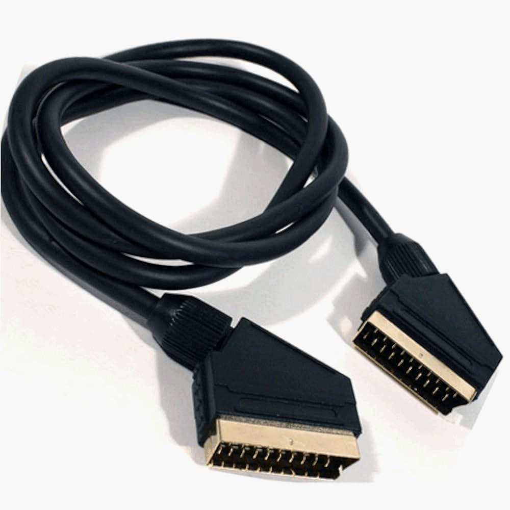 SCART SCART KABLO 1.30 MT BOLSAT 8 MM