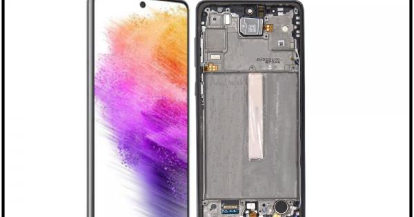 TELEFON EKRANI SAMSUNG A73 A736F ÇITALI SERVİS ORJİNALİ GRAY