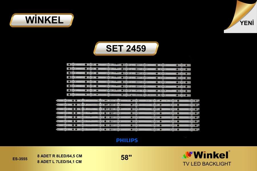 TV LED BAR 2459-TAKIM 16 LI-58PUS8505,58PUS7304--WİNKEL