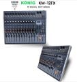 KÖNİG KM-12FX 12 KANAL DEC MİXER