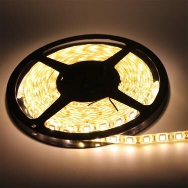 ŞERİT LED 12 V DIŞ MEKAN GÜN IŞIĞI 3 ÇİPLİ 5MT CATA