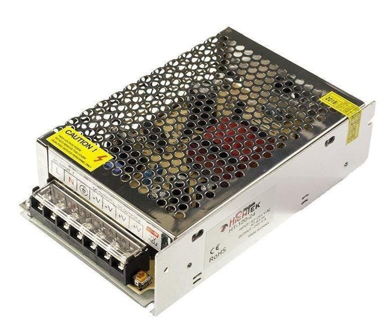 24 VOLT 5 AMPER METAL KALIN KASA ADAPTÖR HİGHTEK