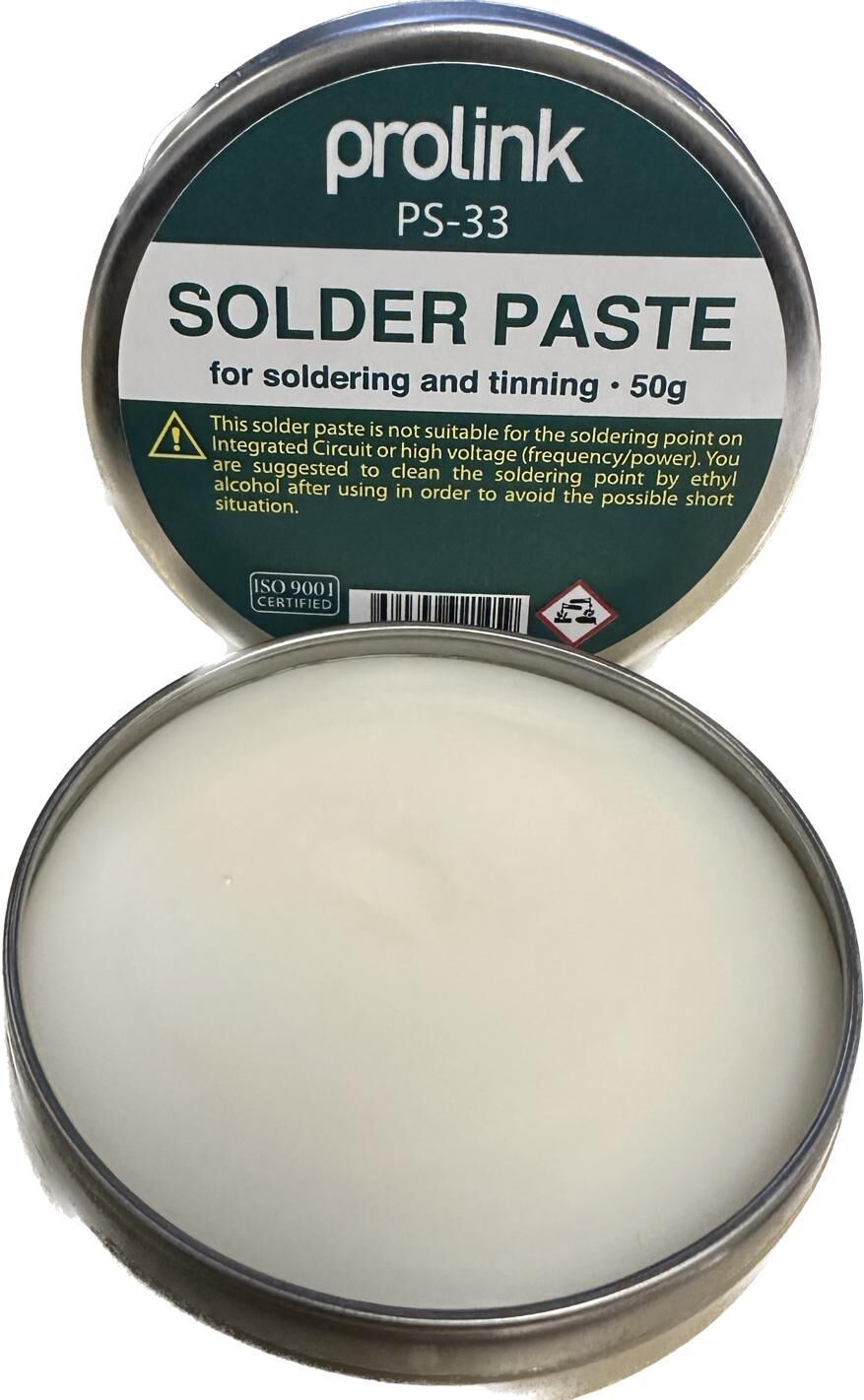 LEHİM PASTASI TENEKE 50 GR PROLİNK PS-33