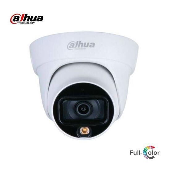 DAHUA HAC-HDW1209TQP-A-LED0280B 2MP 2.8MM 40METRE FULLCOLOR DOME SESLİ KAMERA