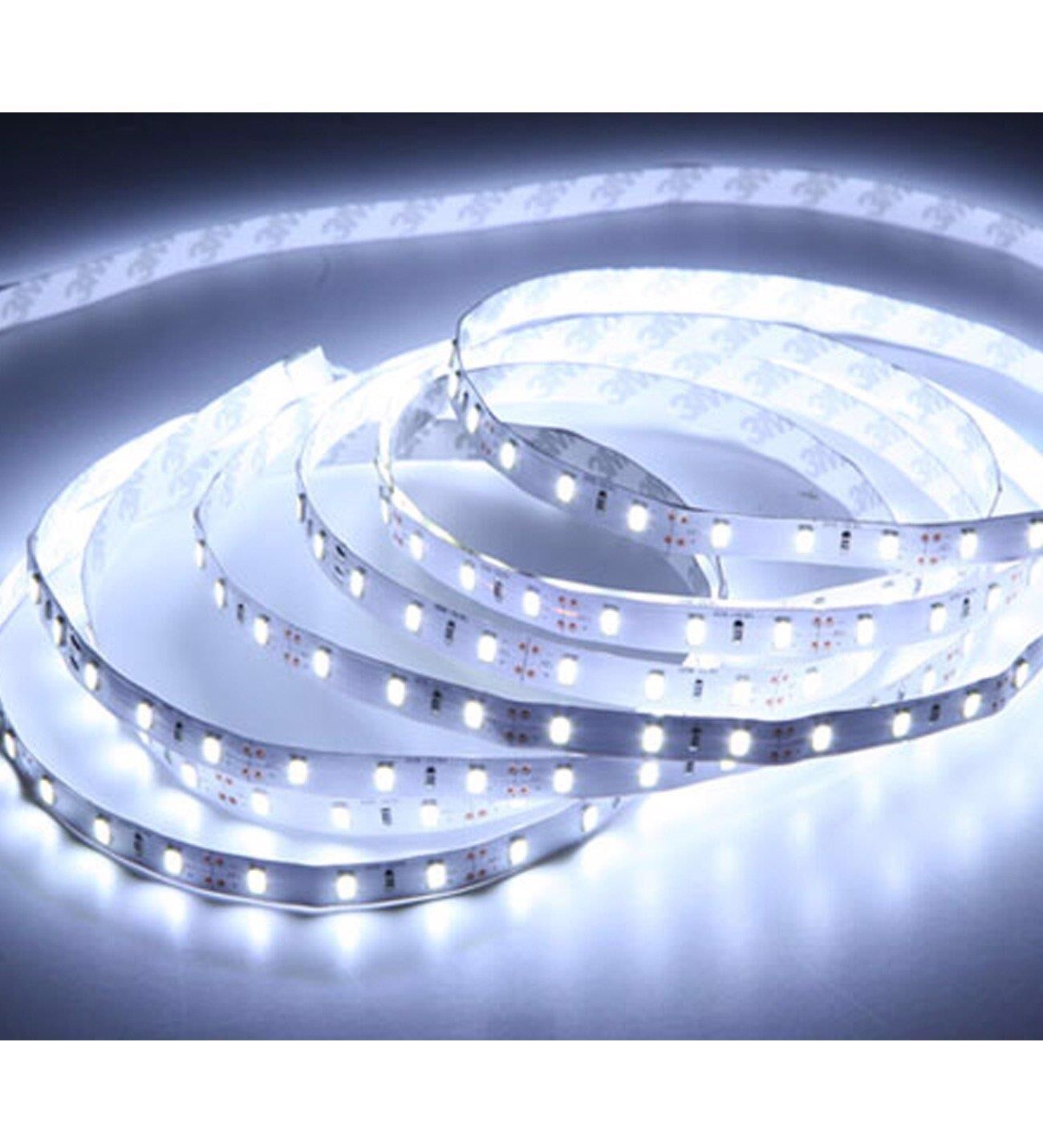 ŞERİT LED 12 V İÇ MEKAN 120 LEDLİ 5 METRE BEYAZ IŞIK-CATA - CT4540