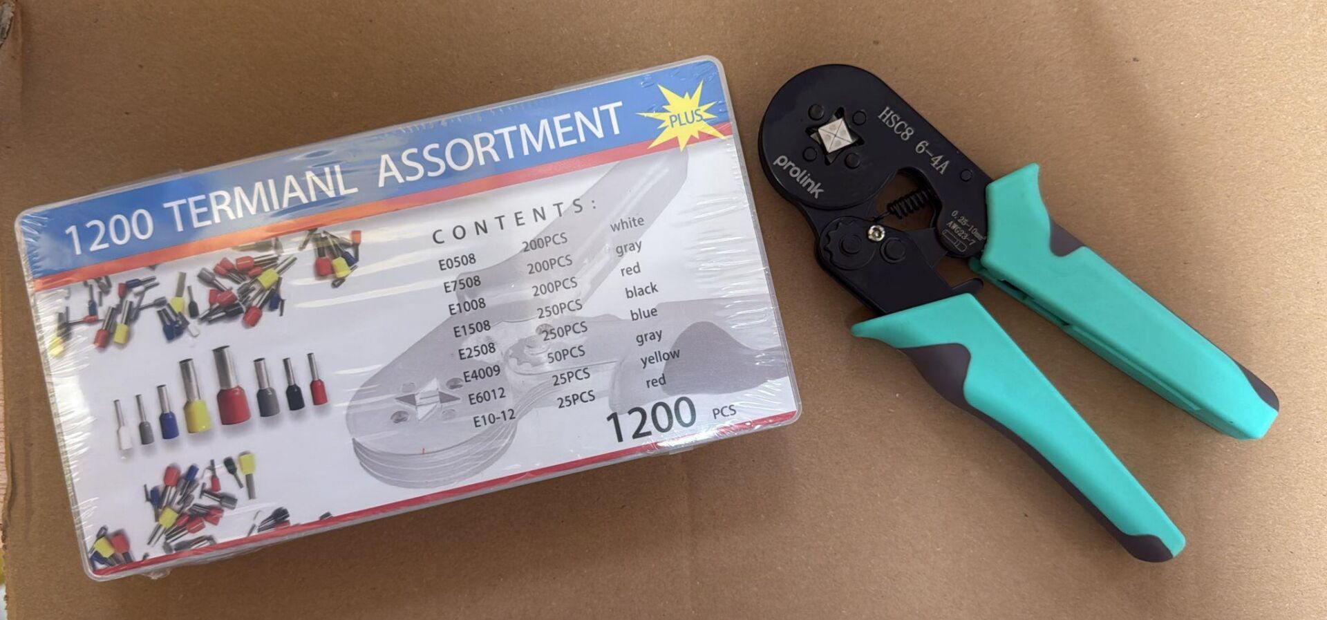 PROLİNK PH-030 YÜKSÜK SIKMA PENSESİ+YÜKSÜK SETİ 1200 ADET