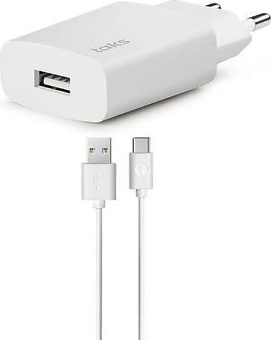 TTEC TAKS 1.5A-7.5W ŞARJ ALETİ+1MT TYPE-C USB KABLO 5TS01CB-D