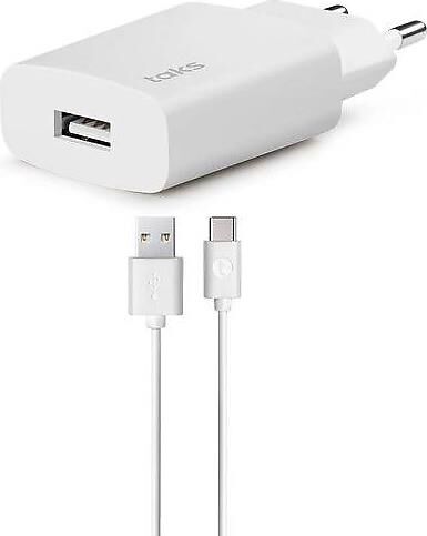 TTEC TAKS 1.5A-7.5W ŞARJ ALETİ+1MT TYPE-C USB KABLO 5TS01CB-D