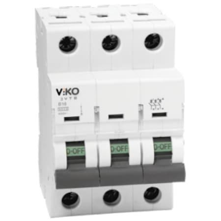 VİKO K OTOMAT 3X40 AMPER 4,5 KA-4vtb3c40
