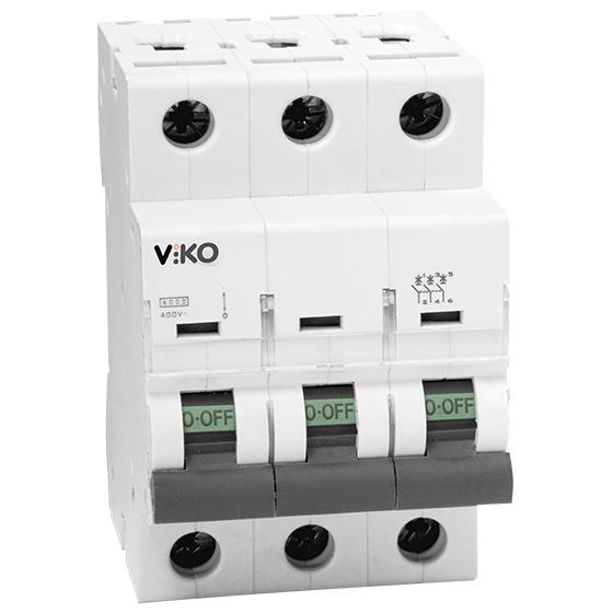 VİKO K OTOMAT 3X63 AMPER 4,5 KA-4VTB3C63