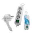 S-link SPG-F03 1.5m 306 Joule Flat Soket 3G1.0mm Tam Bakır 3 lü Akım Korumalı Priz Çoklayı