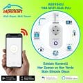 ALPSMART AS816-EU WİFİ AKILLI PRİZ TUYA 16 AMPER