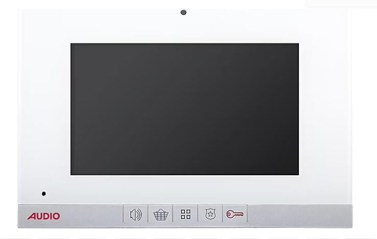 AUDİO 7'' INÇ ŞUBE 001148 BEYAZ BUTONLU KAPAK DAHİL