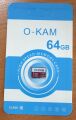 O-KAM 64GB MicroSd Hafıza Kartı U3 CLASS10 V30 Drone - Aksiyon - Güvenlik Kamerası İçin