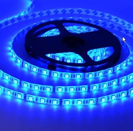 ŞERİT LED 12 V İÇ MEKAN MAVİ 3 ÇİPLİ 5MT CATA