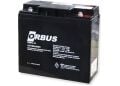12 VOLT 18 AMPER AKÜ ORBUS-ÖLÇÜLER 180*76*167 mm-5 kg.