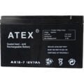 12 VOLT 7 AMPER AKÜ ATEX 151x65x94