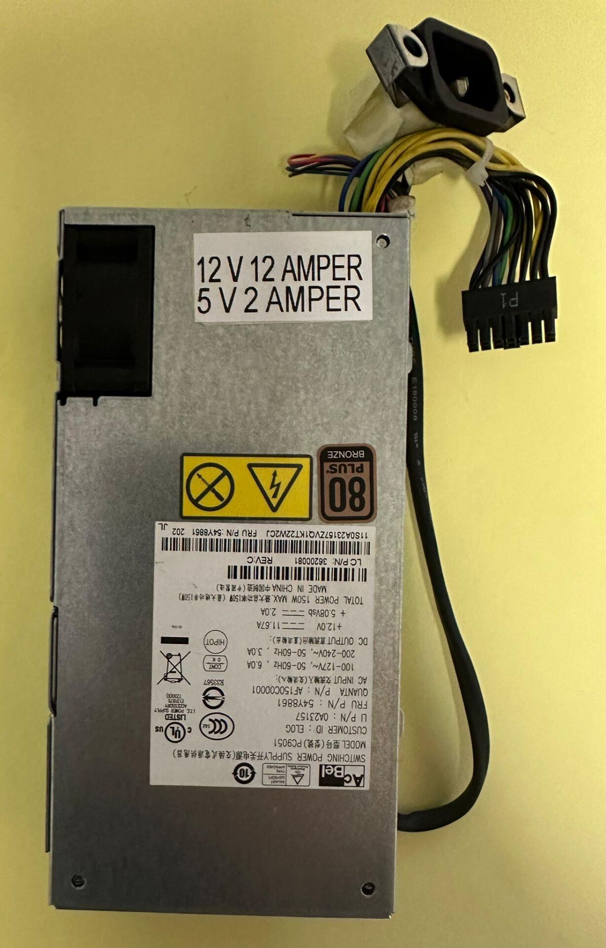 ADAPTÖR 12 VOLT VE 5 VOLT ÇIKIŞLI 12 AMPER