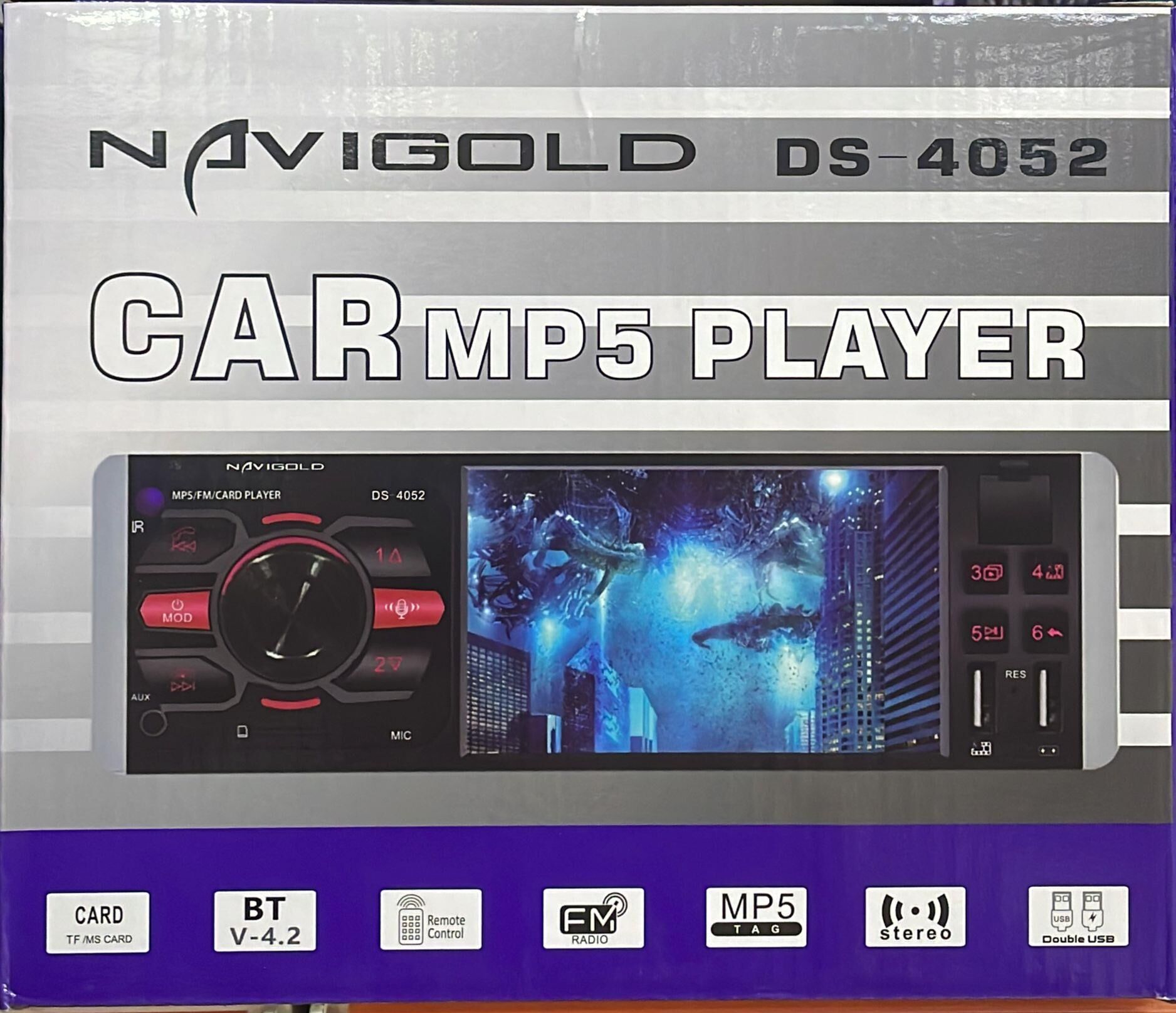 NAVIGOLD DS-4052 4.1'' EKRANLI USB BLUETOOTH KAMERA DAHİL VİDEO OTO TEYP