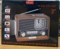 KBROAD KTF-1647 NOSTALJİK RADYO BLUETOOTH USB MİCROSD