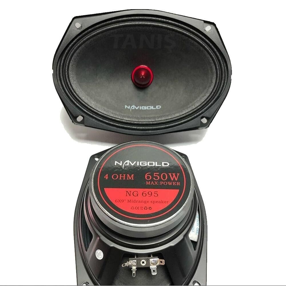 NAVIGOLD NG695-650W 6X9 MİDRANGE TAKIM