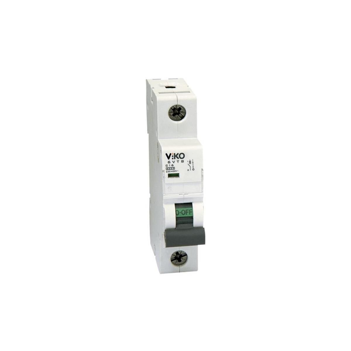 VİKO W OTOMAT TEKLİ 16 AMPER C TİPİ 6KA-6VTB1C16