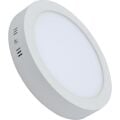 YCL 12 WATT SIVA ÜSTÜ PANEL YUVARLAK BEYAZ KASA BEYAZ IŞIK ASM-1012