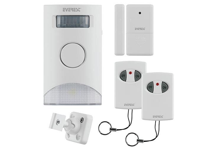 EVEREST EG-0313 2 KUMANDALI KABLOSUZ ALARM SETİ